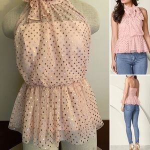 !BRAND NEW! Venus Pink Peplum Top